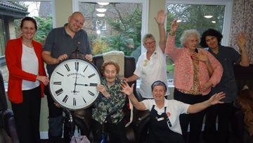 Stop the Clock success at Sutton-in-Ashfield care home
